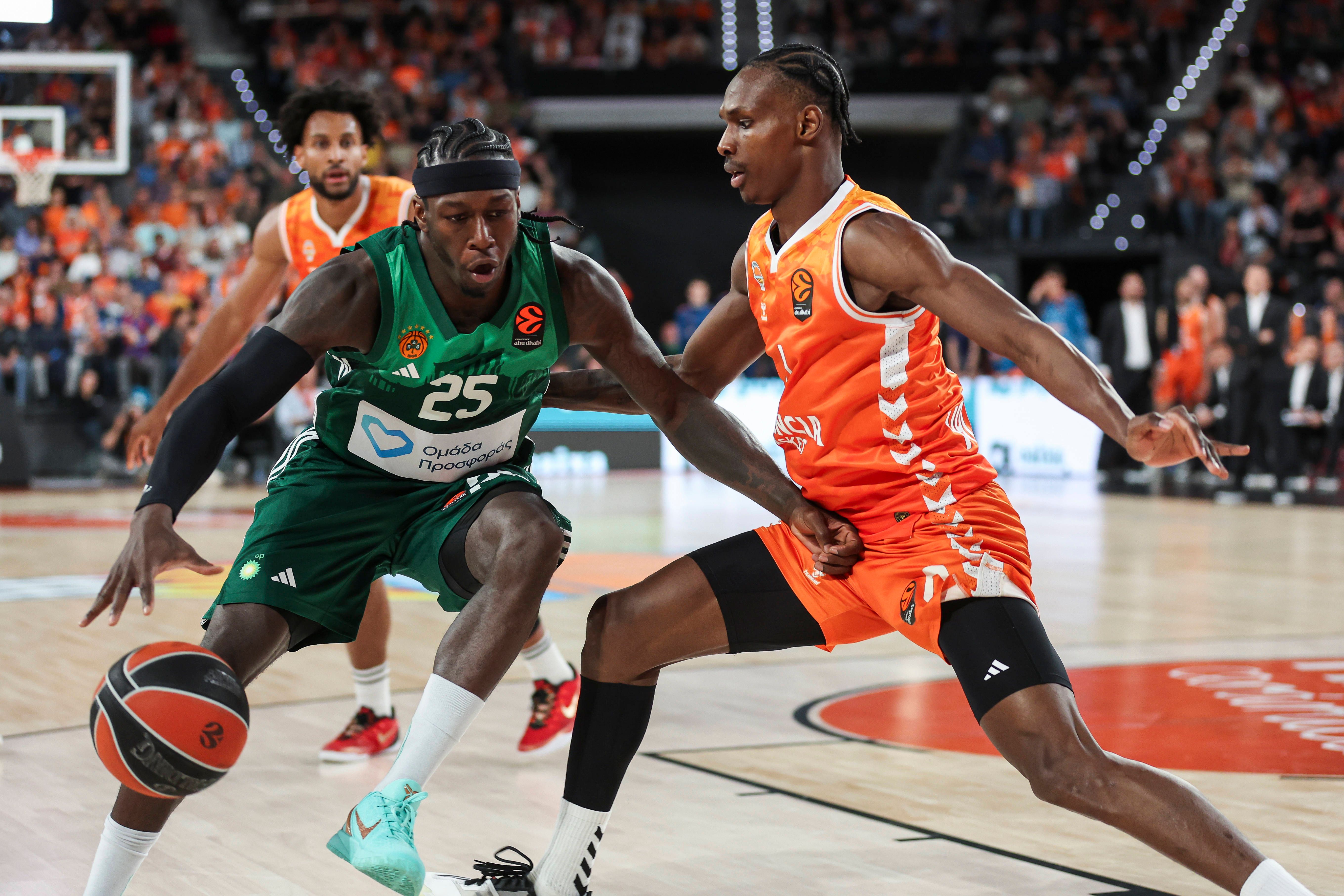 Valencia Basket - Panathinaikos, resumen y resultado del partido de 'play off' de Euroliga 2025-2026