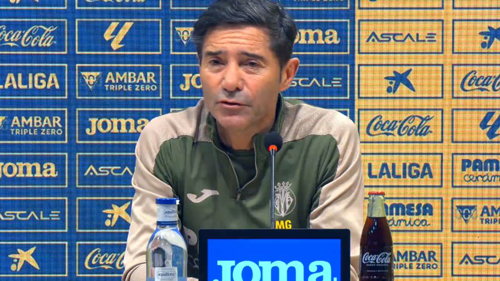 Marcelino, sobre el encuentro con Iñigo Pérez: "Ni me inquieta ni me genera morbo"