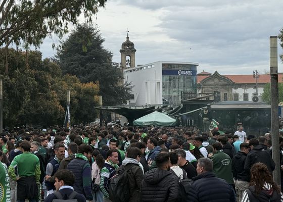 Más de 2.000 béticos presentes en Braga para seguir 'picando piedra' en Europa