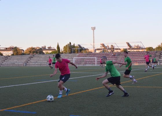 Competición de Fútbol 7 en la US