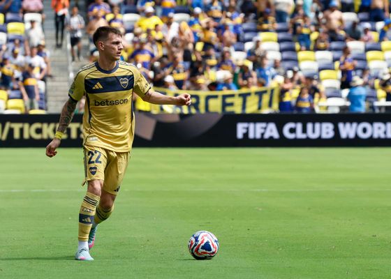 Kevin Zenón, centrocampista de Boca Juniors, nueva opción que tiene en la órbita el Alavés