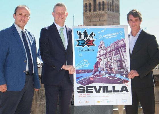 Sevilla cierra este sábado el exitoso Plaza 3x3 CaixaBank 2022