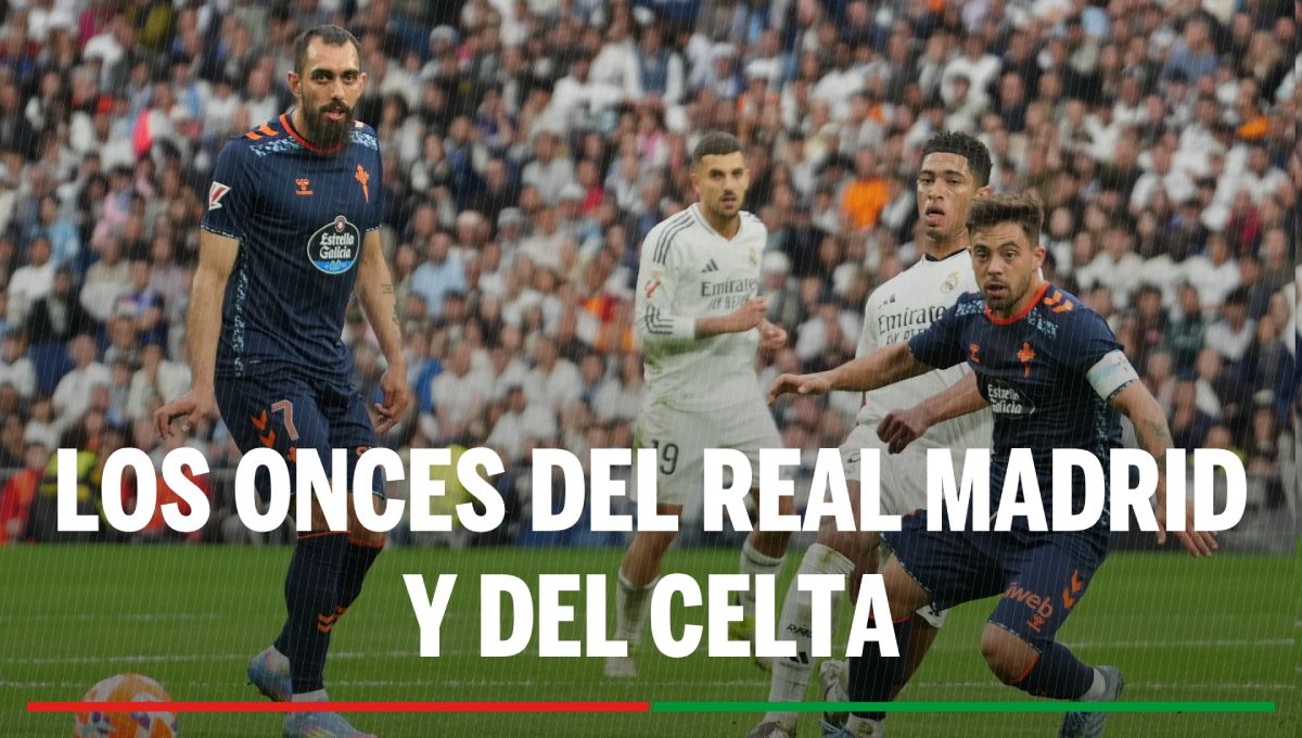 Alineaciones Real Madrid - Celta: alineaciones confirmadas del Real Madrid y del Celta en la jornada 15 de LaLiga EA Sports 