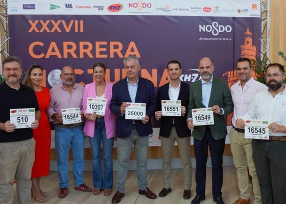 La Nocturna del Guadalquivir bate su récord con 25.000 dórsales