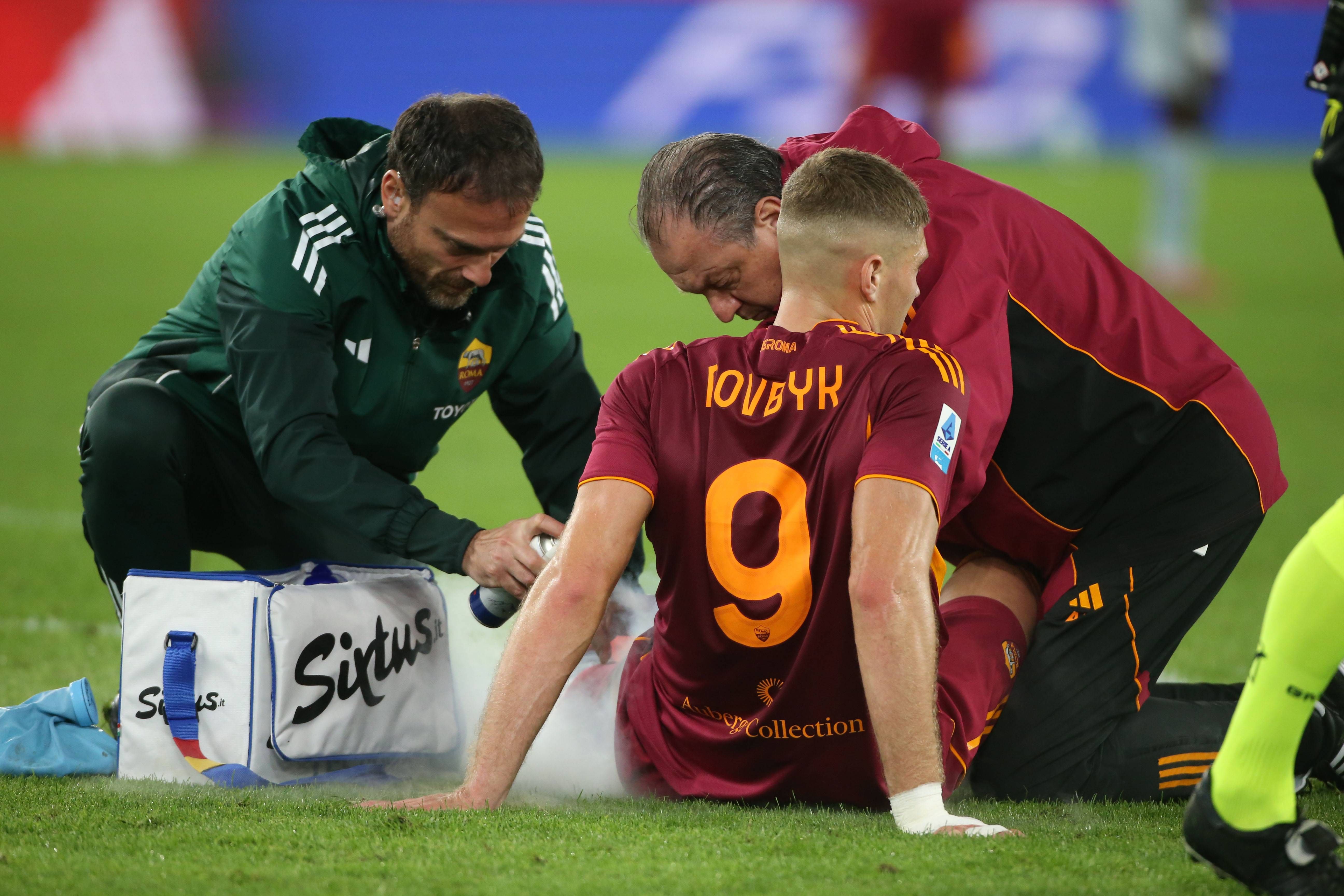 Emergencia en el ataque de la Roma: Dovbyk se une a la lista de lesionados 
