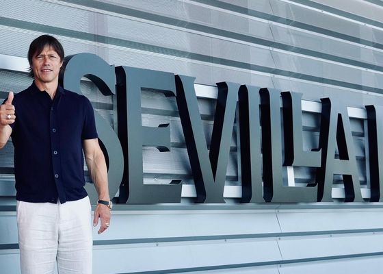 La cantera del Sevilla da la bienvenida a Matías Almeyda, "una mezcla de Simeone y Sampaoli"