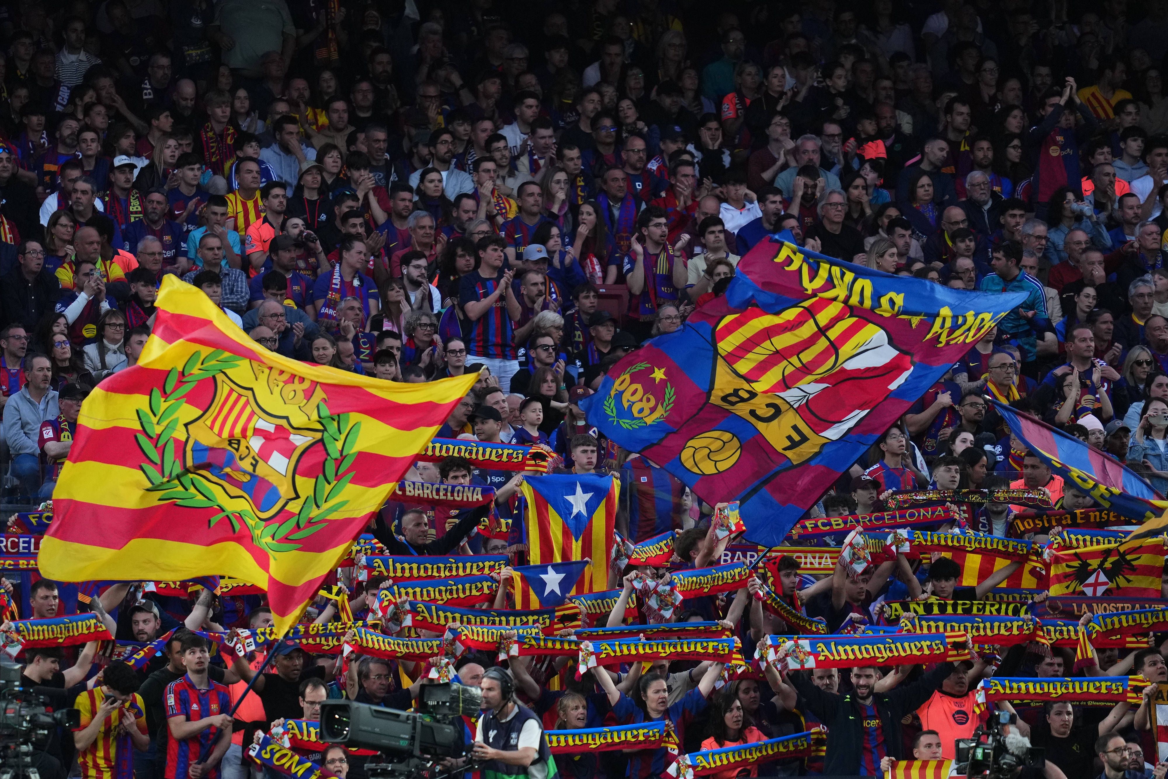 LaLiga denuncia cánticos ofensivos de aficionados del Barcelona en el encuentro ante el Espanyol