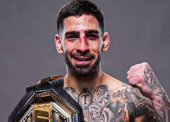 Makhachev le gana a Ilia Topuria y resiste a la convulsión de la UFC