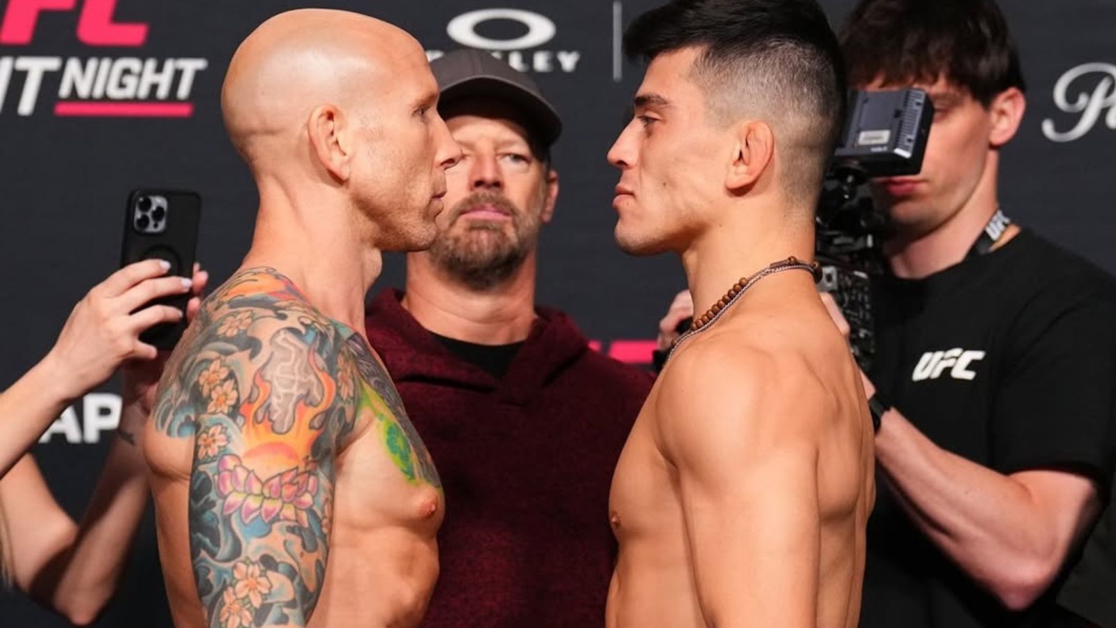 UFC Vegas 114 o UFC Fight Night | Cartelera completa y donde ver por TV en España la velada con Emmett vs Vallejos como combate estelar