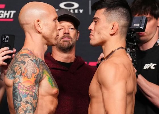 UFC Vegas 114 o UFC Fight Night | Cartelera completa y donde ver por TV en España la velada con Emmett vs Vallejos como combate estelar