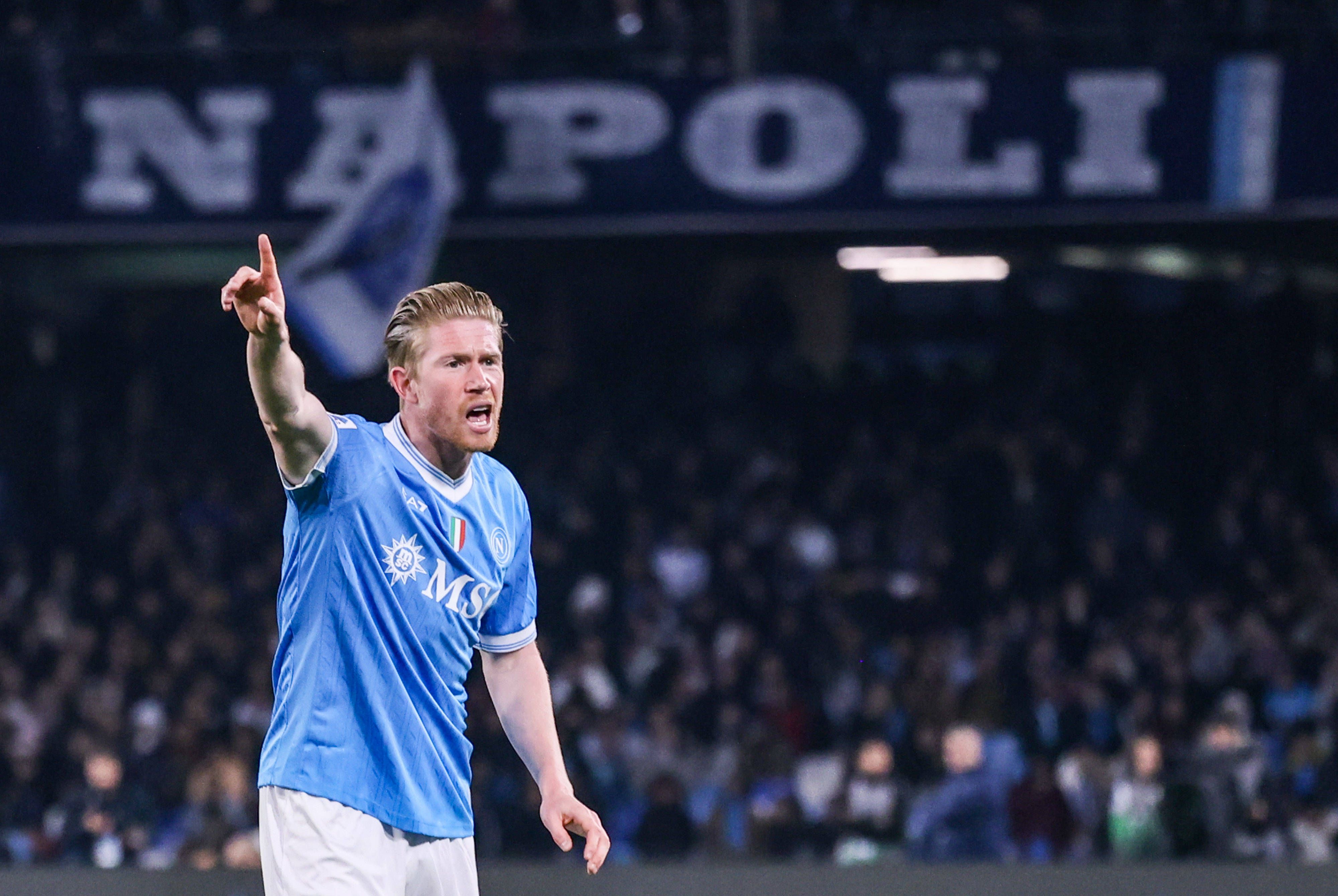 De Bruyne reafirma su compromiso y toma una decisión con el Nápoles