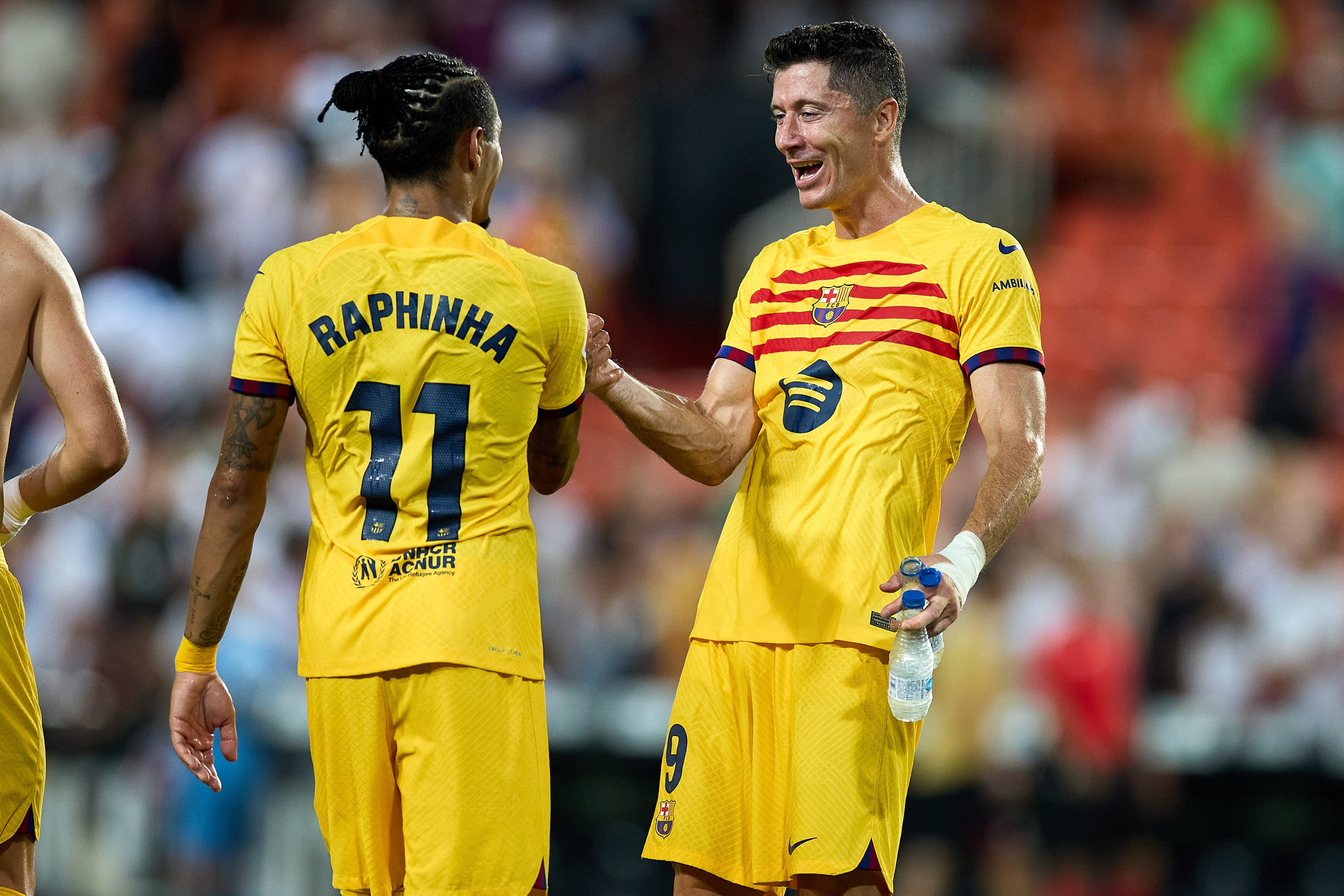 Tientan a Robert Lewandowski