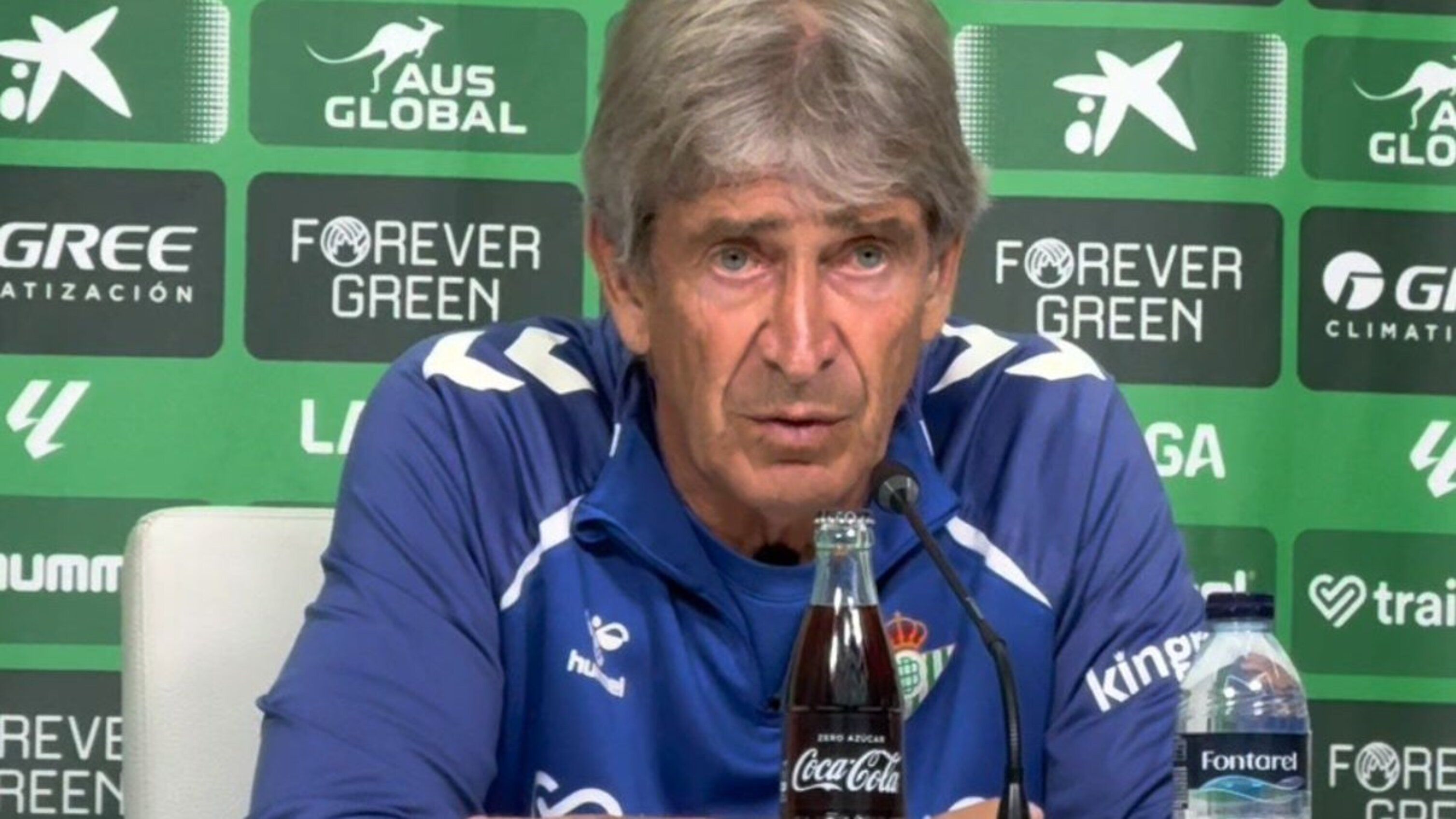 Pellegrini ya mira a la Champions y lanza un mensaje al Betis: anuncia "conversaciones largas" para estar a la altura