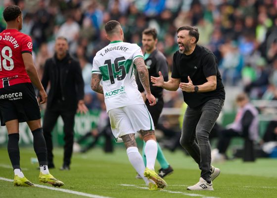 Eder Sarabia, tras cortar la mala racha: "﻿Me dijo Bragarnik que a ver si el de arriba... y hoy nos ha tocado"