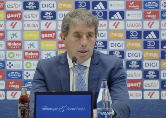 El Real Oviedo se complica la permanencia: "El camino para salvarnos es ganar los cinco partidos que nos quedan"