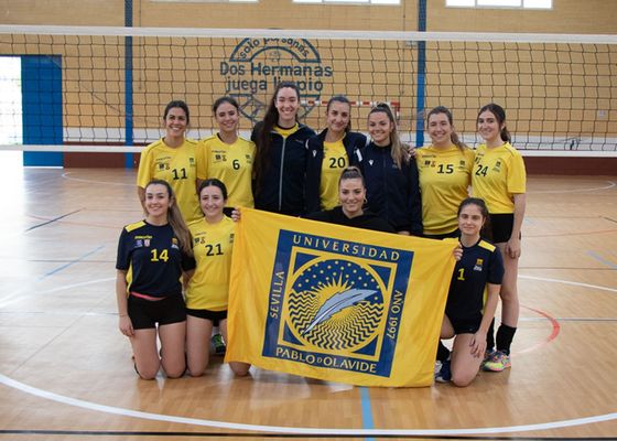 El equipo de voleibol femenino de la UPO logra el pase a la fase final de los CAU 2023