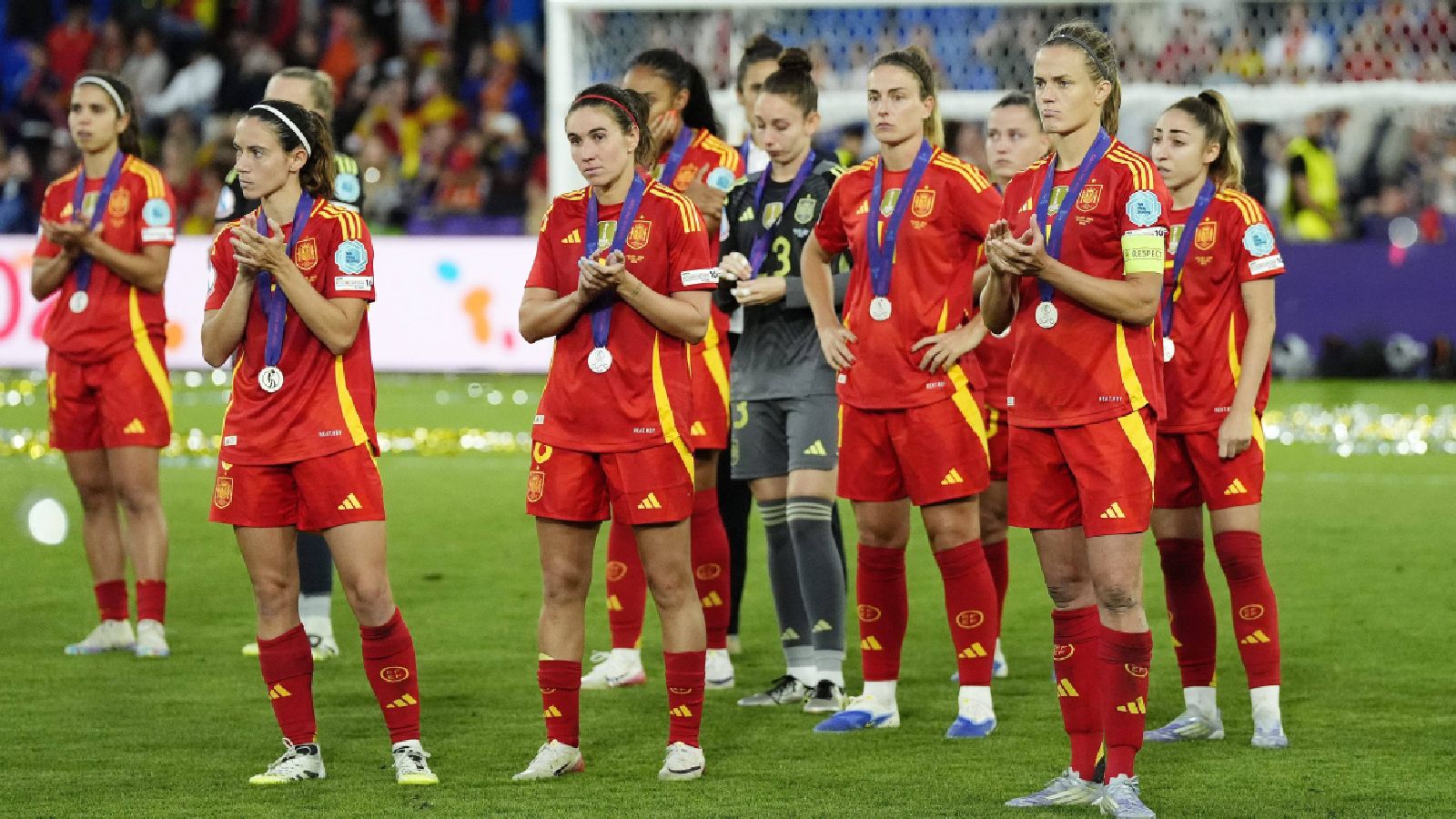 La UEFA reduce la presencia de la Selección española femenina en el Equipo del Torneo de la Eurocopa