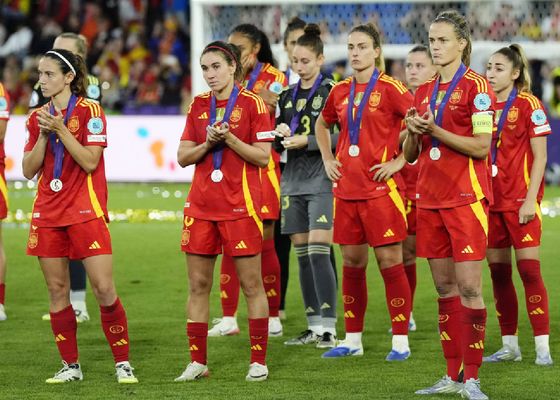 La UEFA reduce la presencia de la Selección española femenina en el Equipo del Torneo de la Eurocopa