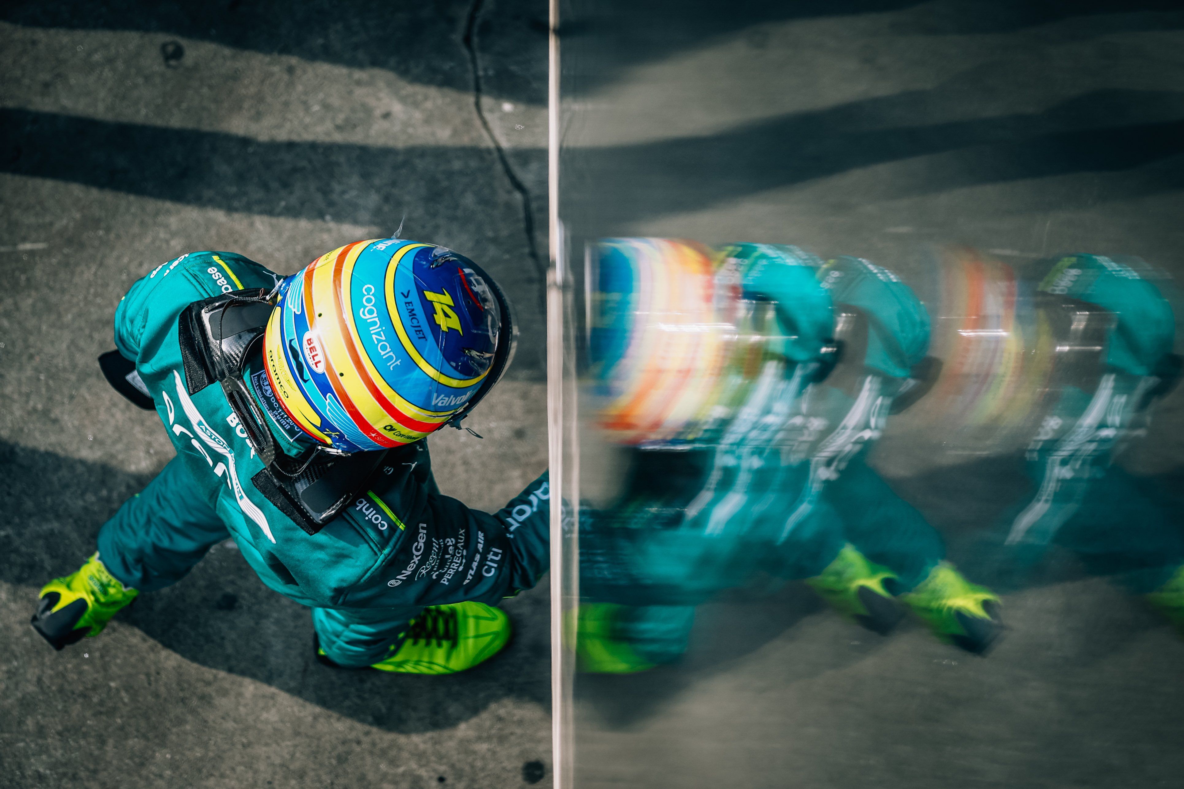 A Fernando Alonso le sale cruz en Brasil: “No funcionó"