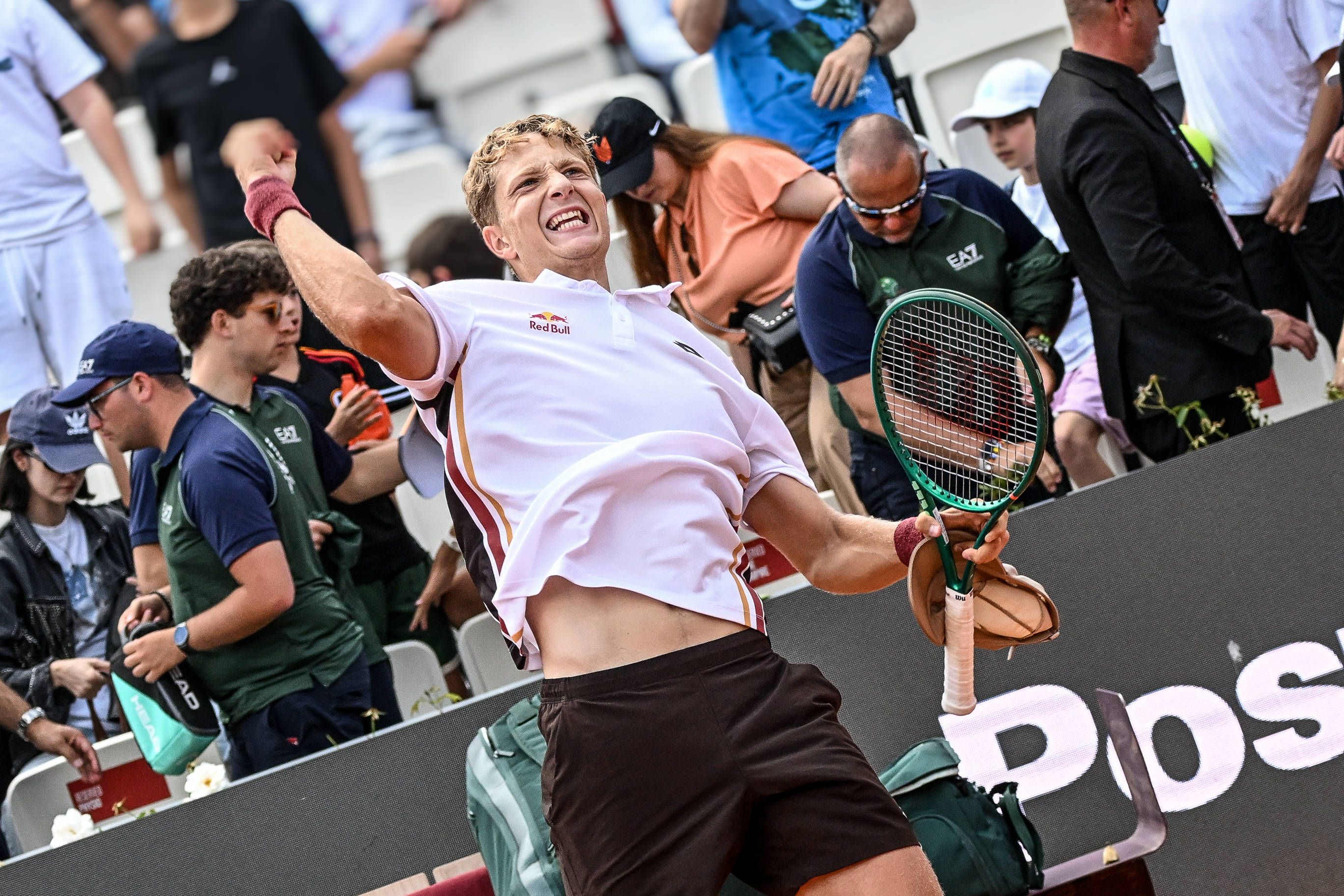 Martín Landaluce - Daniil Medvedev: Horario, canal y dónde ver hoy en TV y online el partido de Landaluce en el Roma Open 2026