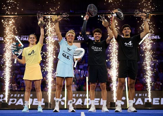 Repiten corona en el Premier Padel de Málaga junto a la ídolo local