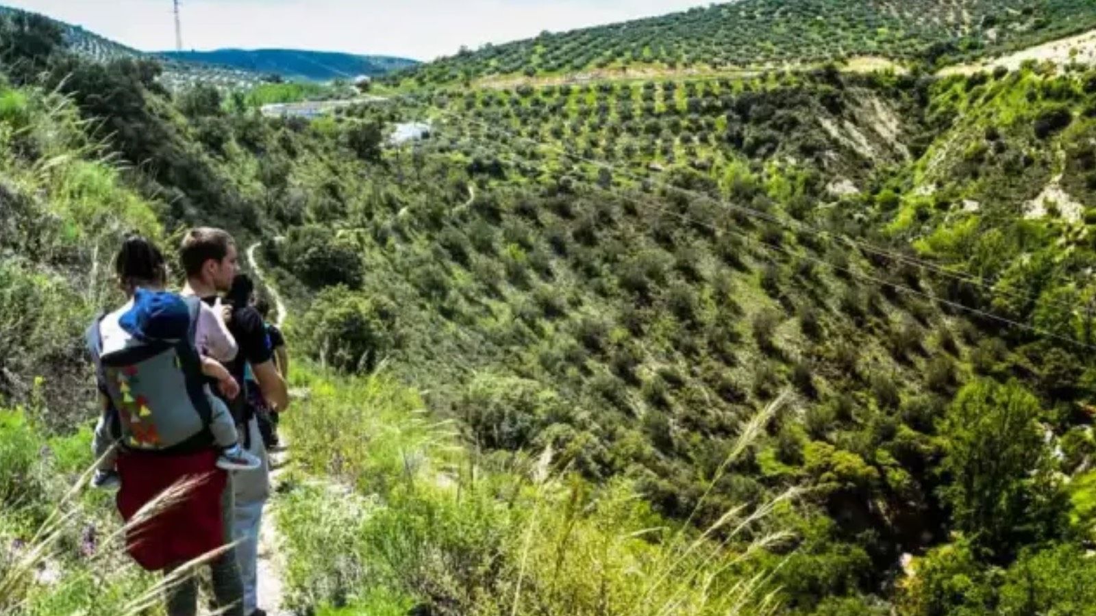 El increíble sendero cerca de Sevilla y con varios cañones