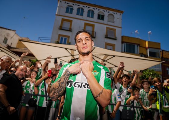 La historia de amor entre Antony y el Betis tendrá su documental 