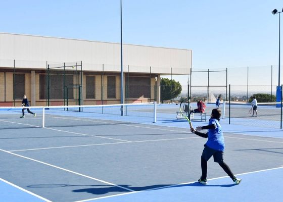 Gran jornada de tenis la que se vivió en El Saucejo el pasado 30 de abril
