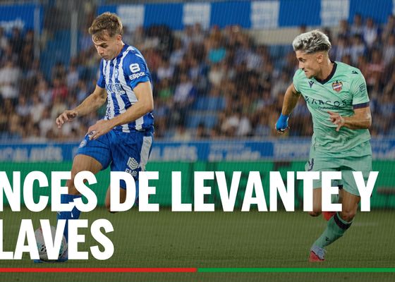 Alineaciones Levante - Alavés: Alineación posible de Levante y Alavés en el partido de la jornada 26 de LaLiga