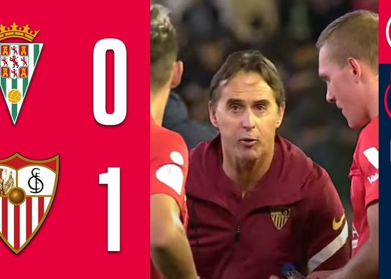Disfruta, en vídeo, de los sonidos y las mejores acciones del Córdoba-Sevilla de Copa del Rey
